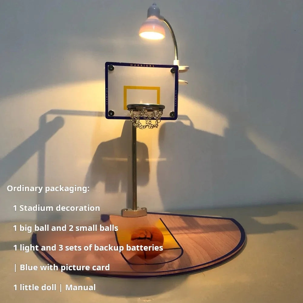 Mini Basketball Rack Nightlight Gift for Sports Enthusiasts