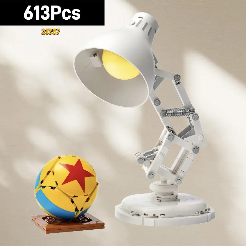 2025 BANGSHE 613-Piece Creative DIY Lamp Room Decor Building Blocks