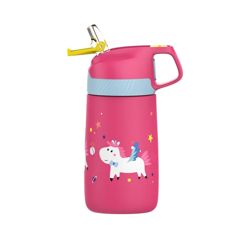 FJbottle Kids Dinosaur Water Bottle - Insulated & BPA-Free