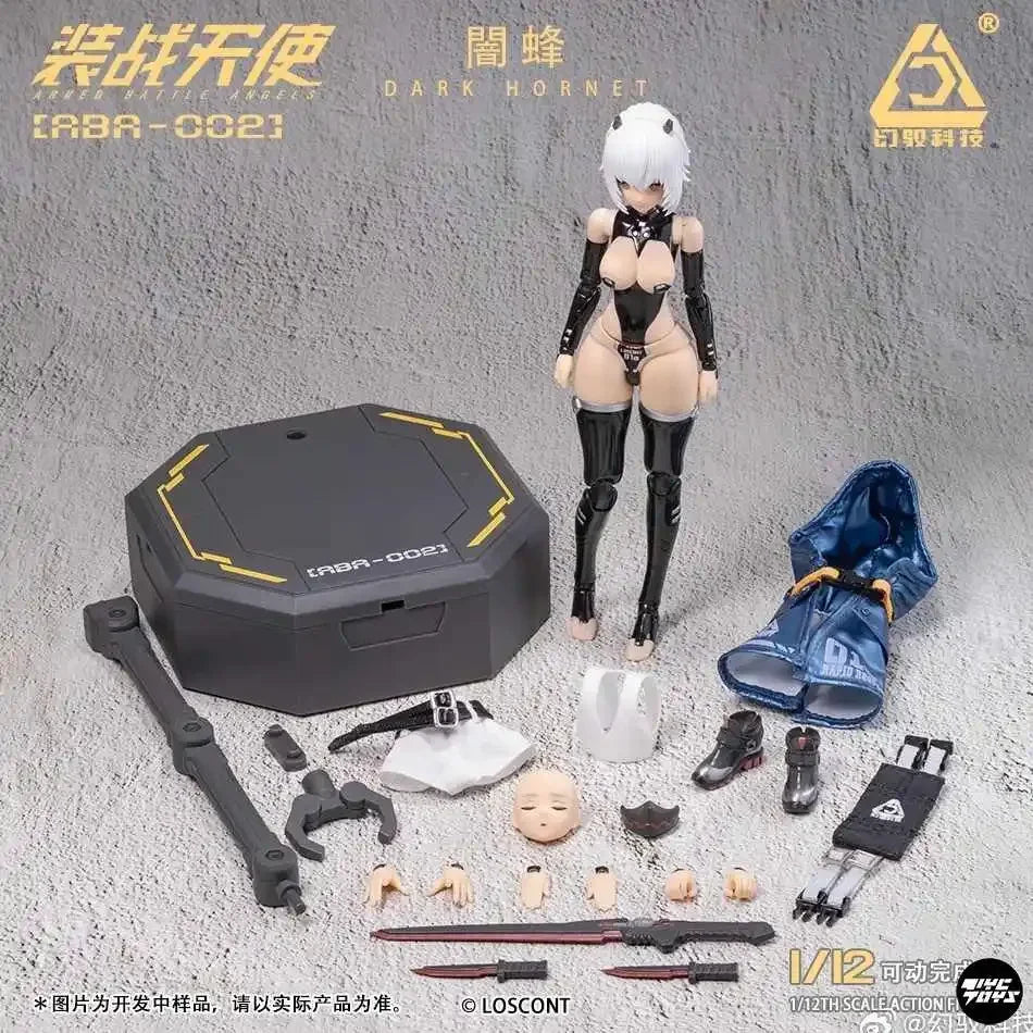 Dark Hornet Armed Battle Angel 1/12 Scale Collectible Action Figure