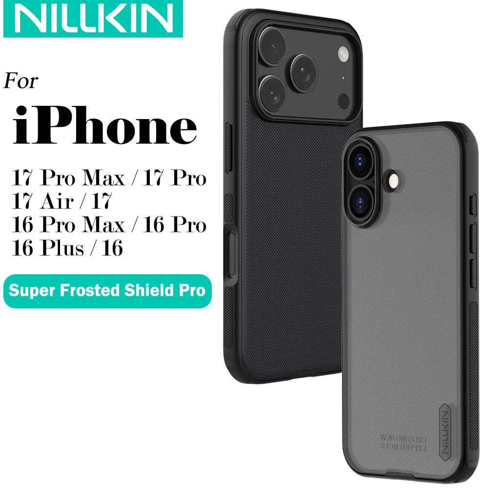 Nillkin Super Frosted Shield Pro Case for iPhone 17 & 16 Series
