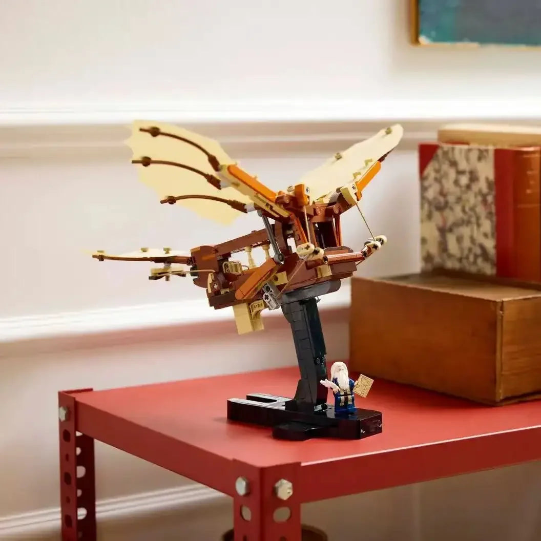 Creative Airplane Model Kit - DIY Mechanical Building Blocks