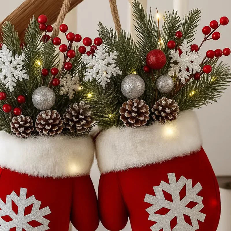 Festive Christmas Crutches & Accessories - Fun Holiday Decorations