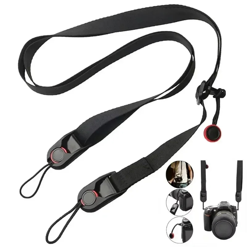 Adjustable Universal Camera Neck and Shoulder Strap for DSLR Cameras