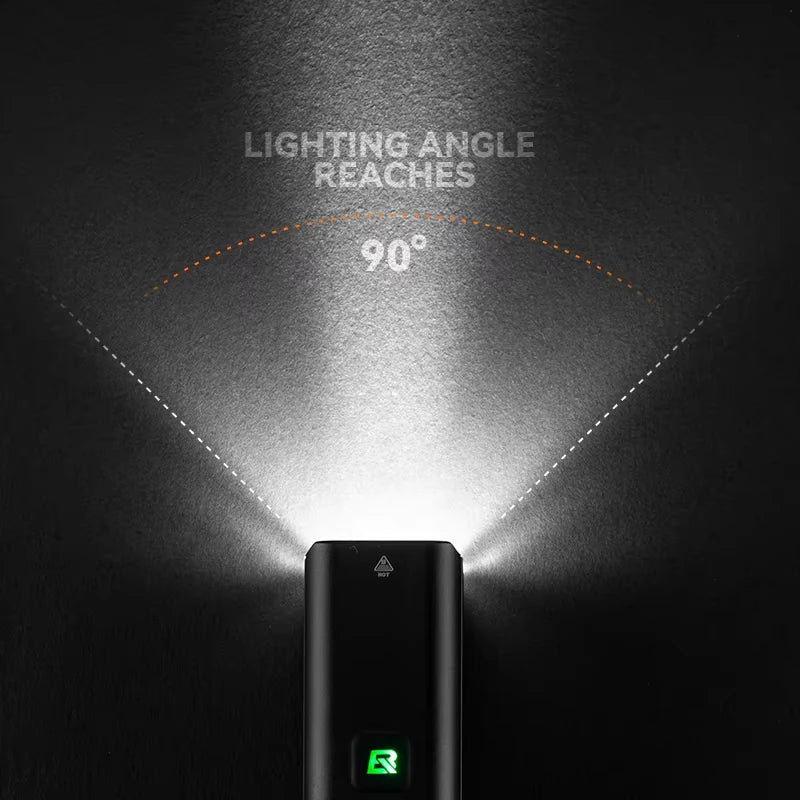 ROCKBROS 1500LM Bike Light - Smart IPX6 Waterproof Front Lamp