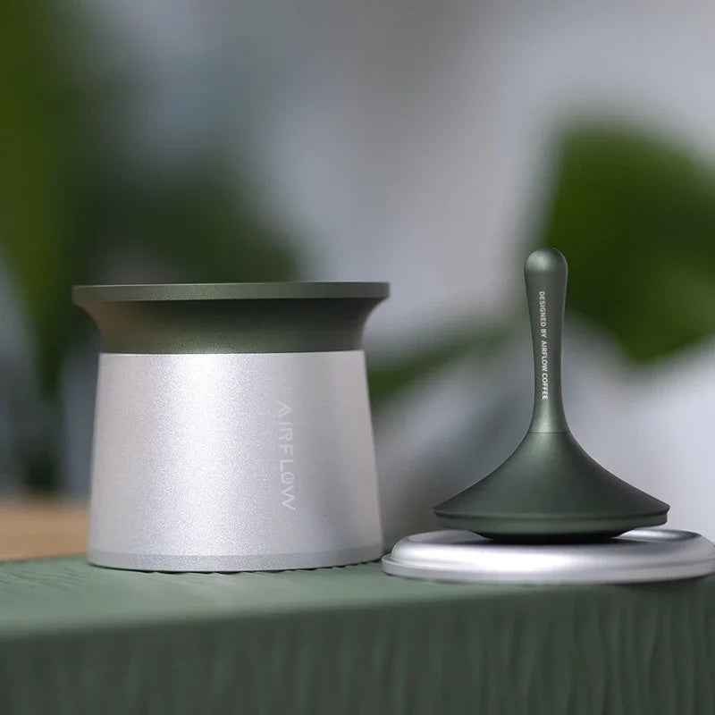 58mm Aluminum Coffee Powder Collector for Barista Brewing