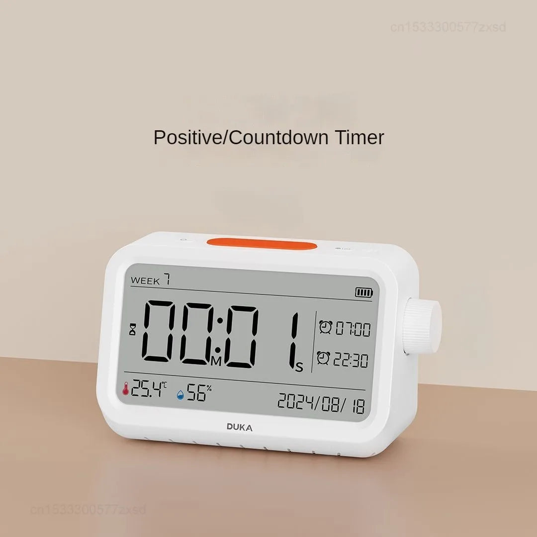 DUKA MT2 Temperature & Humidity Meter with Night Light - Home Weather Station