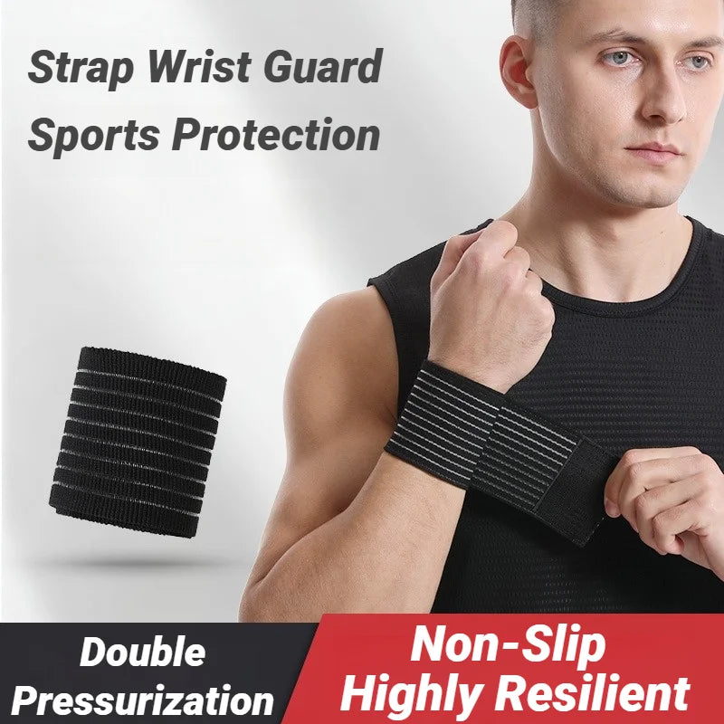 Adjustable Elastic Wrist Support for Gym & Sports - Injury Prevention