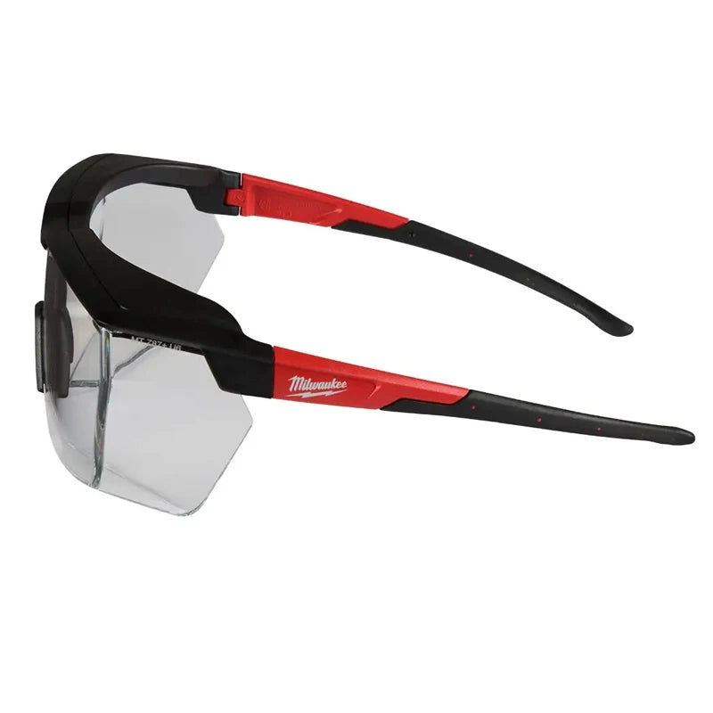 Milwaukee OTG Safety Goggles - Anti-Fog, Impact Protection, Scratch-Resistant