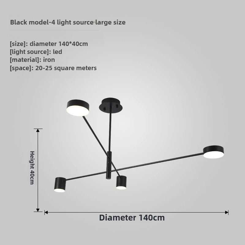 Stylish Modern Minimalist Pendant Lamp for Living Room & Hotels