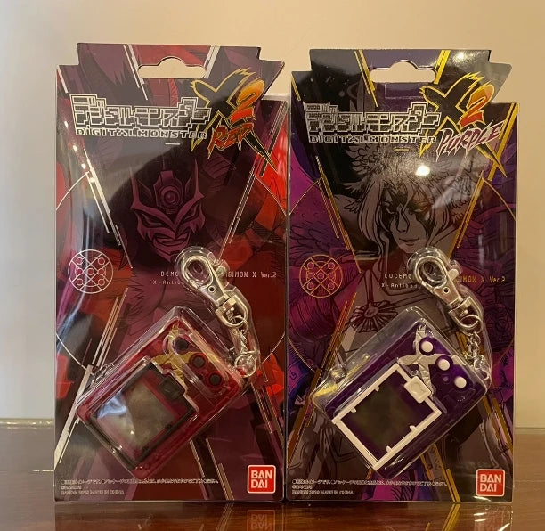 Bandai Digimon Adventure 02 V-Mon & Wormmon Animation Model Toys