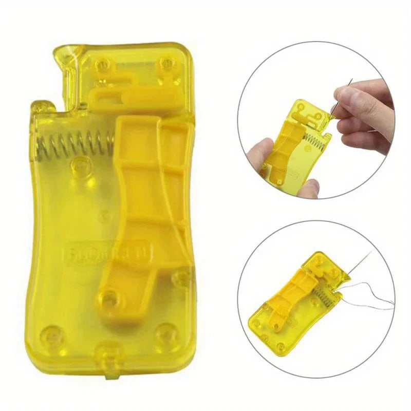 Automatic Needle Threader for Effortless Hand Sewing & Crafts