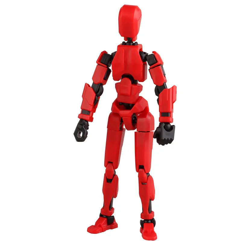 Movable 3D Printed Robot Mannequin - Perfect for Kids & Parents!