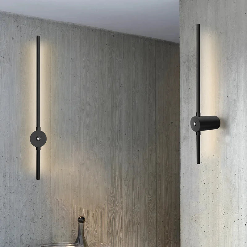 Modern Magnetic LED Wall Lamp - Rechargeable & Dimmable Sconce