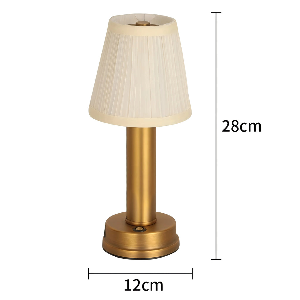Portable Cordless LED Table Lamp - Dimmable and Rechargeable