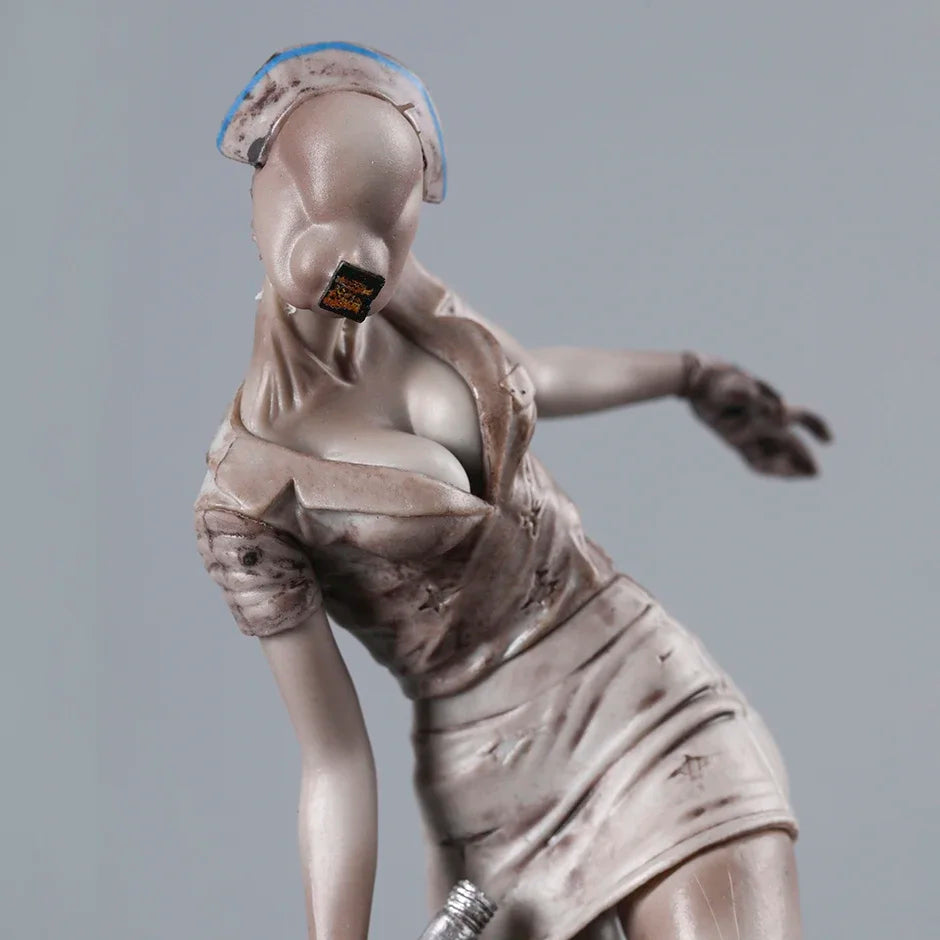 Silent Hill Bubble Head Nurse Collectible Figure - Intricate Design