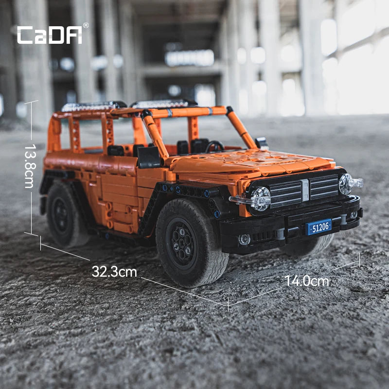 Cada 561-Piece Remote Control Off-Road Truck Building Blocks Toy