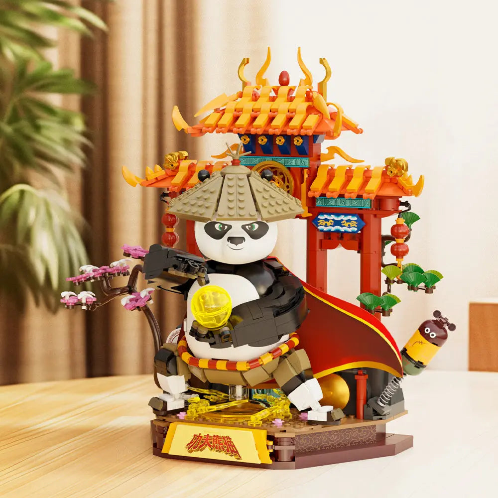 Pantasy Kung Fu Panda Building Blocks - Fun Desktop Decoration