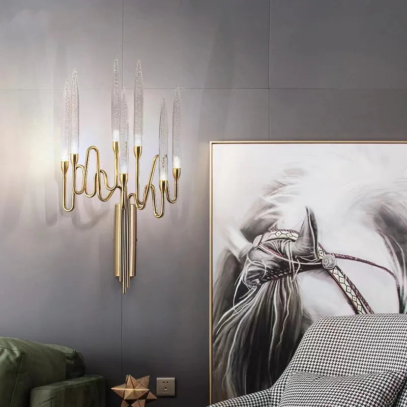 Elegant Wall Lamp - Luxury Design for Living Room & Hotel Decor