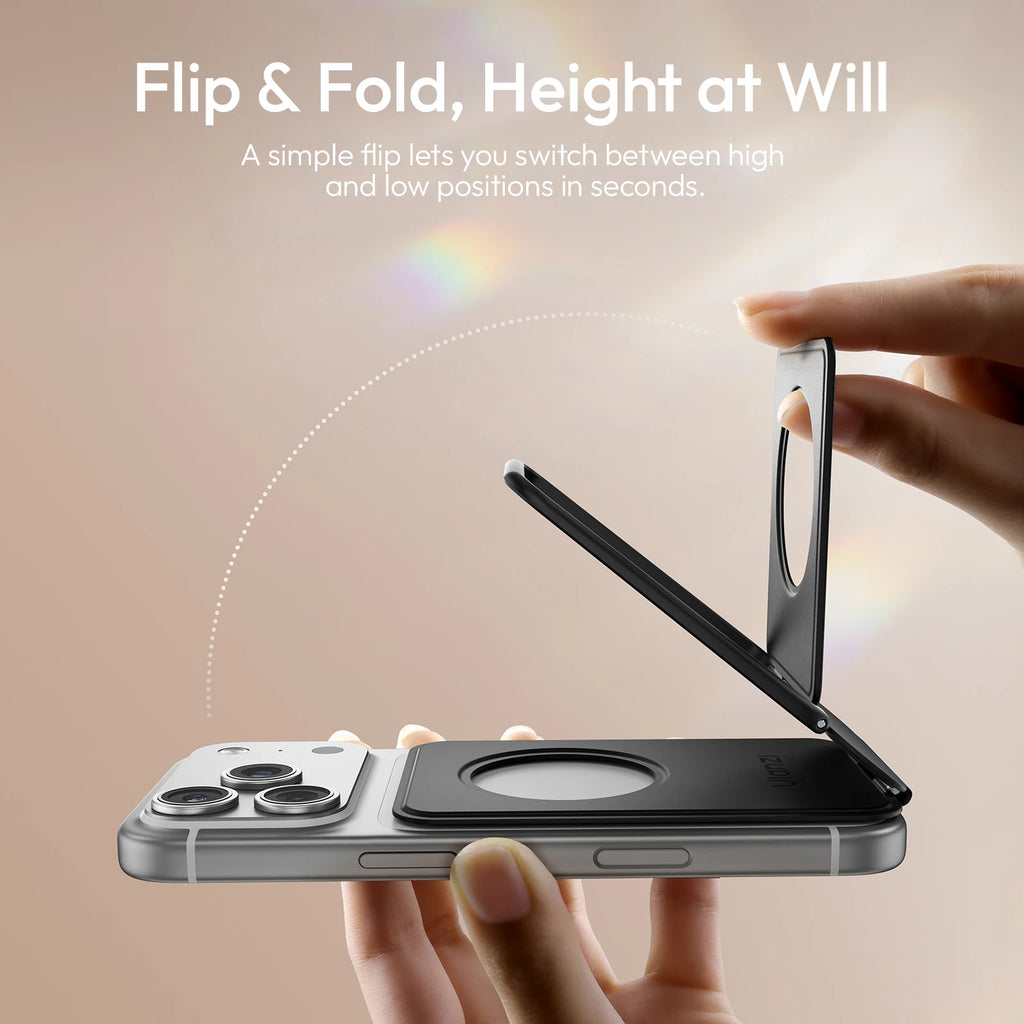 Ulanzi PS01 Magnetic Tripod & Selfie Stick for iPhones - Portable & Hangable