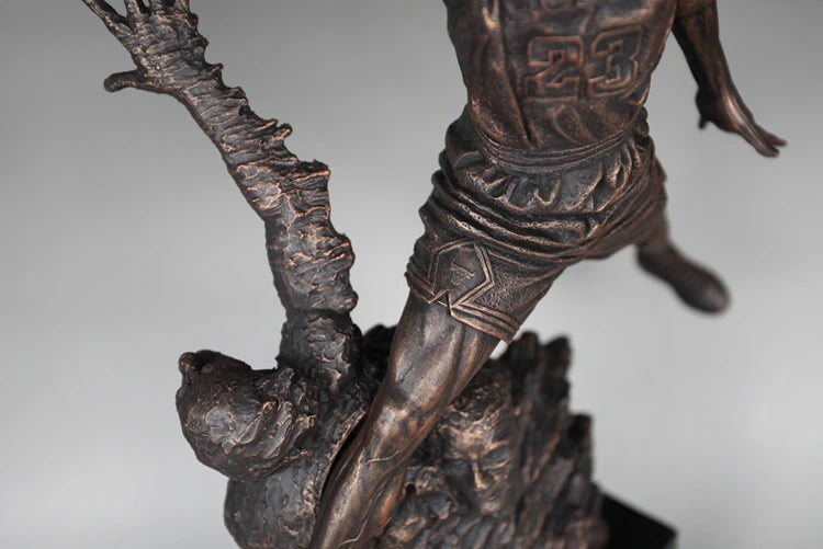 Chicago Bulls No.23 Michael Jordan 50cm Resin Figure for Home Decor