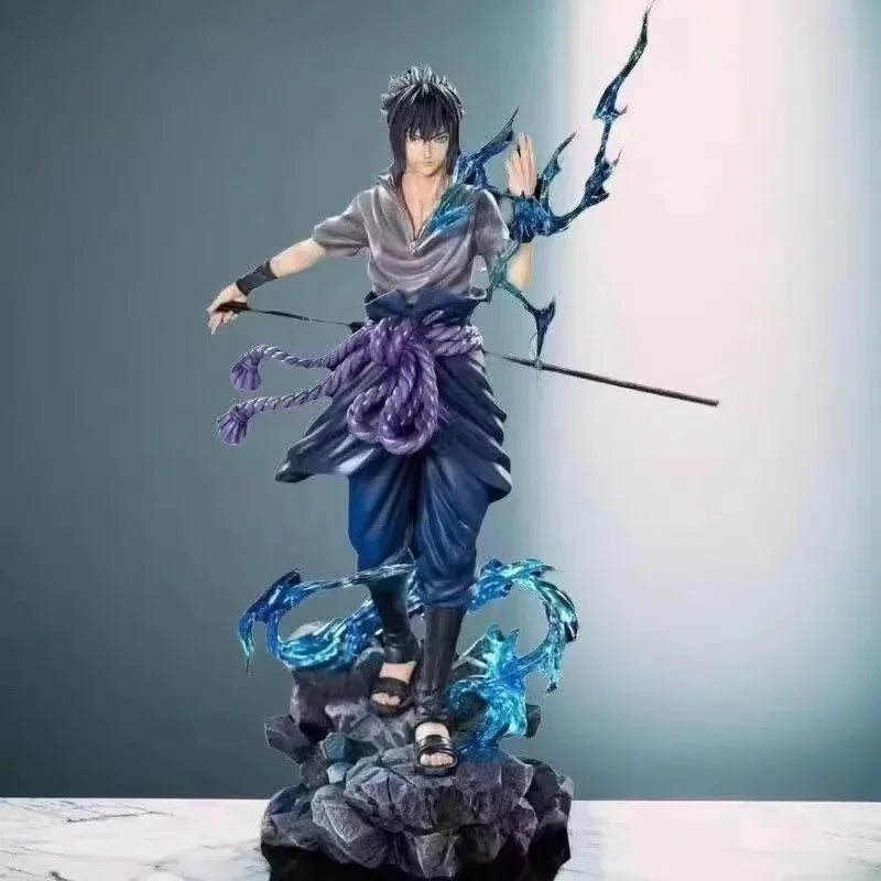 Naruto & Sasuke Action Figures - Ultimate PVC Desktop Statues