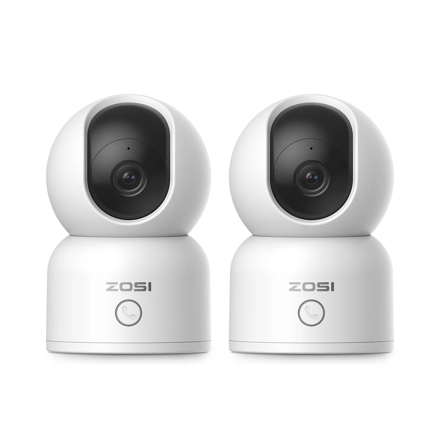 ZOSI 360° Smart Home Security Camera with Auto Tracking & Night Vision