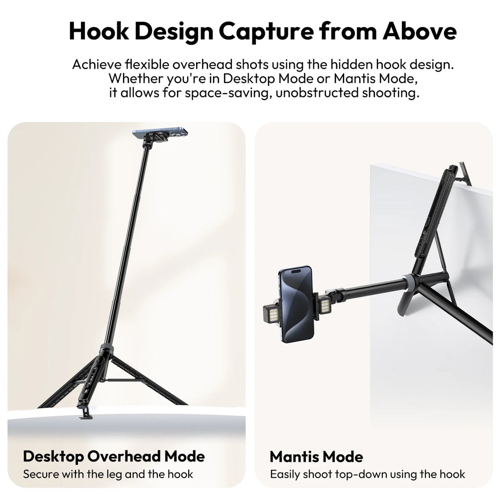 Ulanzi TT88 Overhead Tripod for Smartphones - Capture Like a Pro