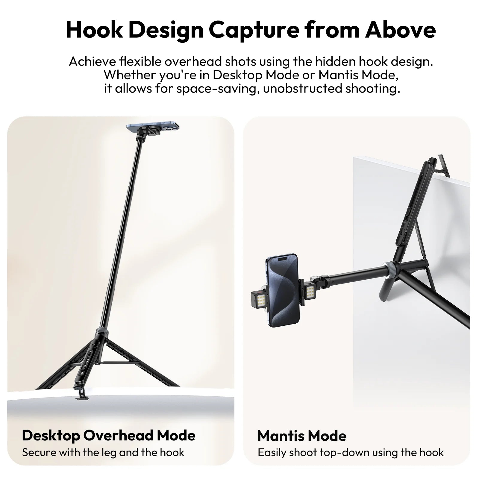Ulanzi TT88 Overhead Tripod for Smartphones - Capture Like a Pro