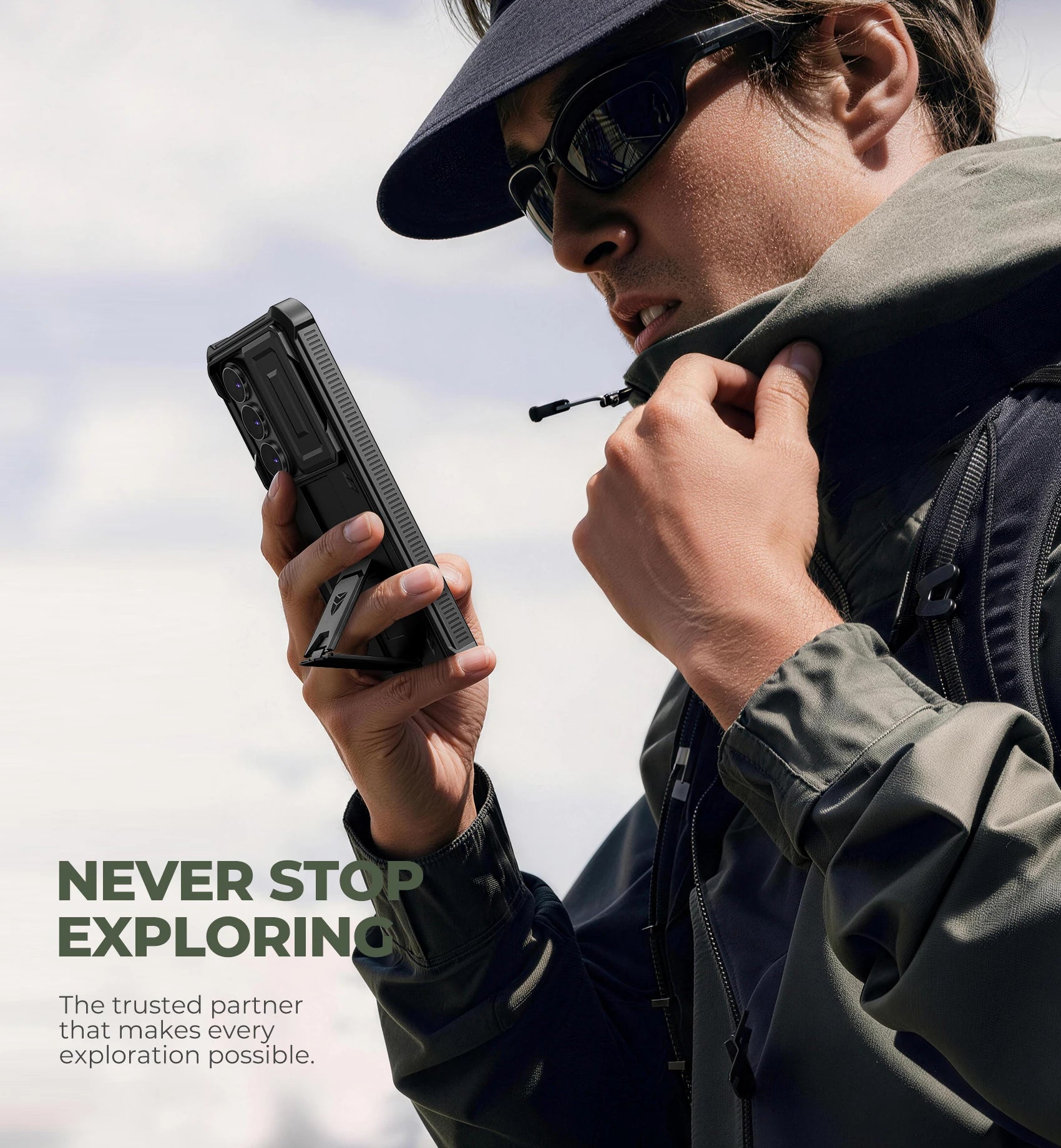 Dexnor Shockproof Case for Samsung Galaxy S26/S26 Ultra - Full Body Protection