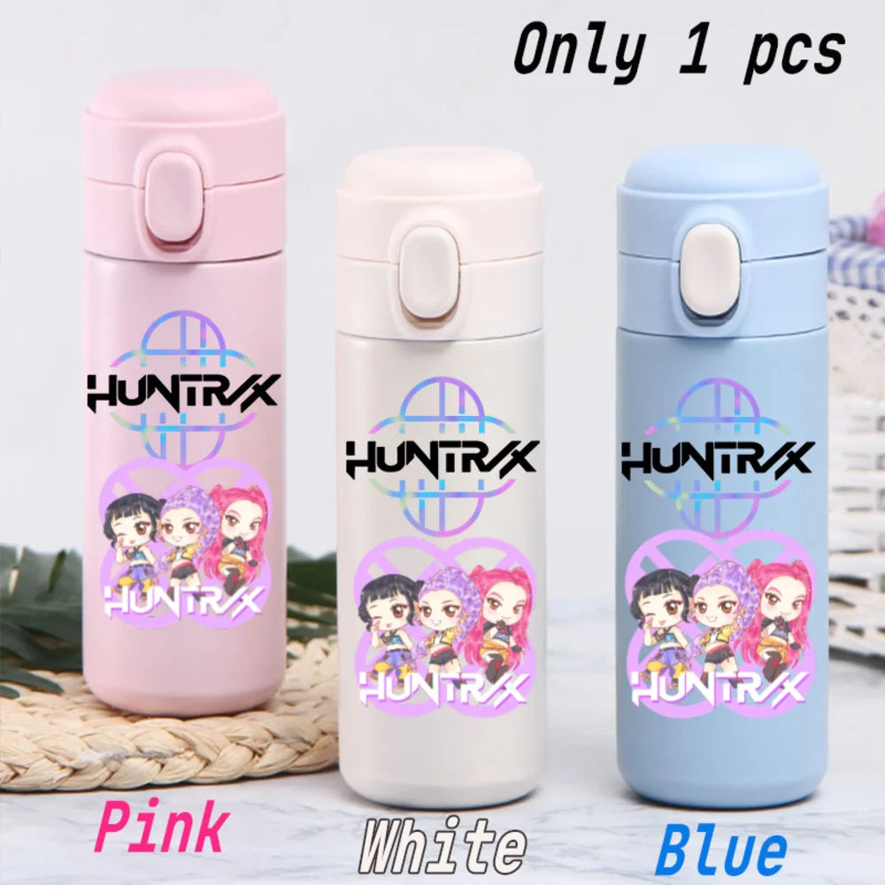 KPop 420ML Insulated Thermos Cup - Stylish Water Bottle Gift