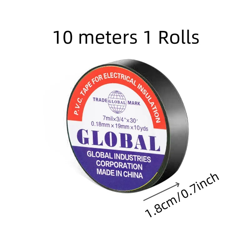 50m High-Temperature Resistant Rubber Electrical Tape for DIY & Industrial Use