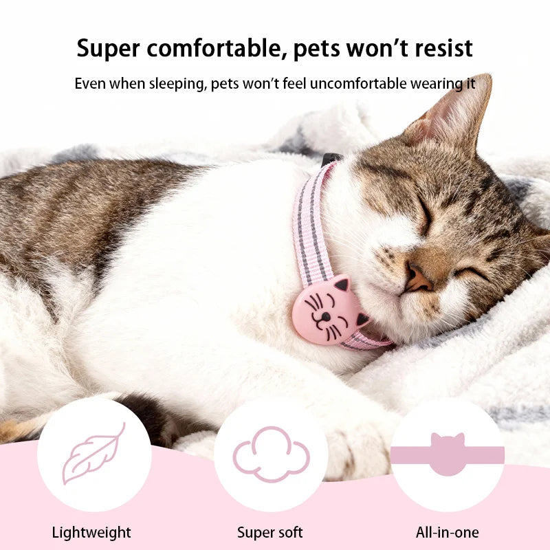 GPS Pet Tracker Collar - Waterproof Locator for Cats & Dogs