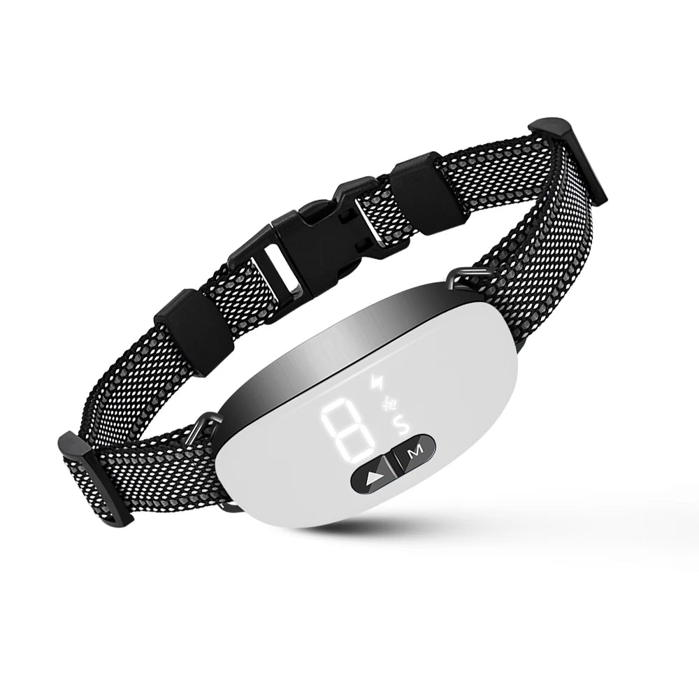 Rechargeable Smart Dog Bark Collar - Adjustable Anti-Bark Training