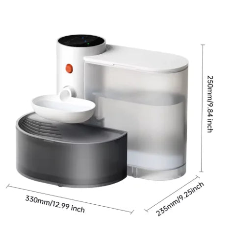 3L Wireless Cat Water Fountain - Rechargeable & Ultra Quiet