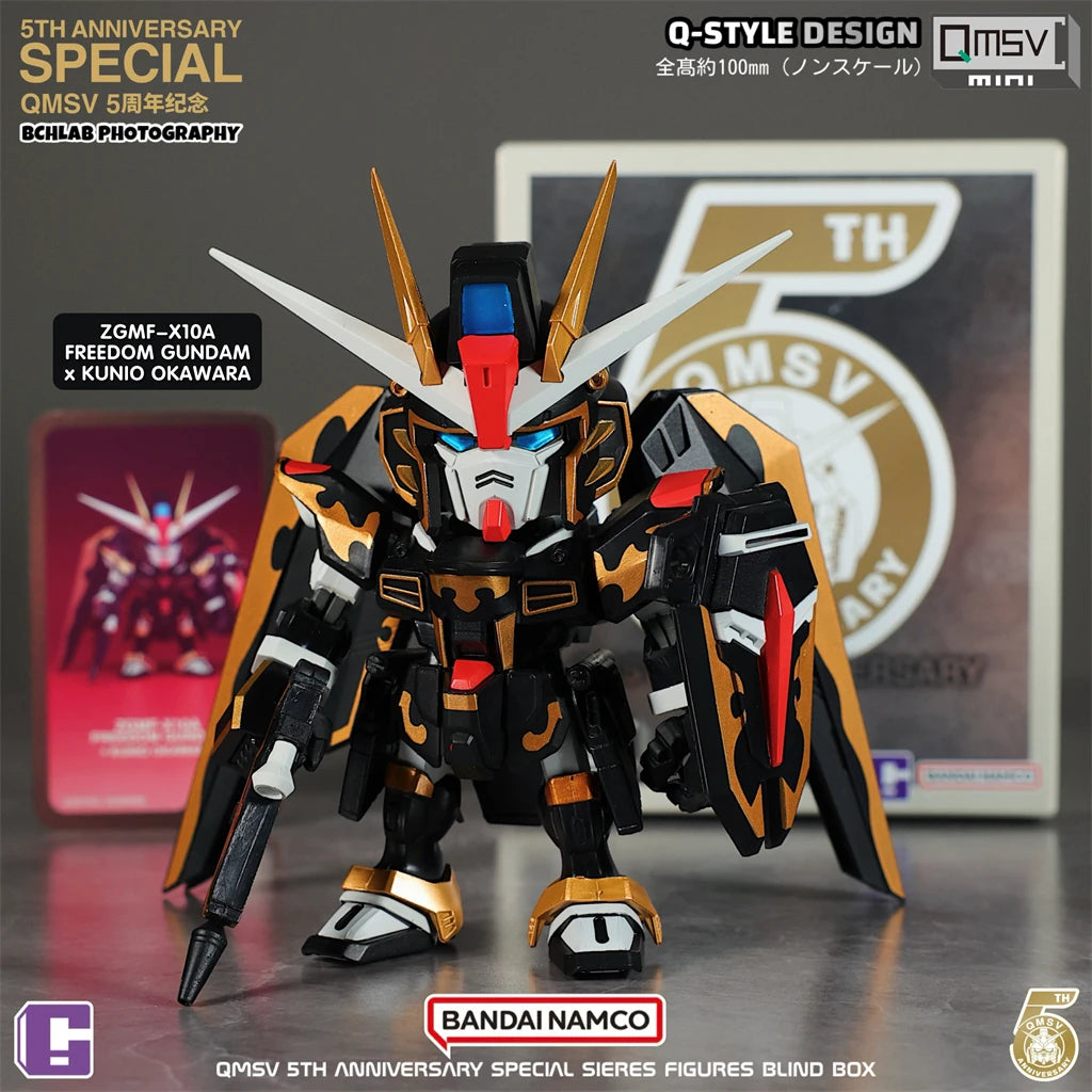 Bandai QMSV Mini5 5th Anniversary Artist Gundam Ornament Gift