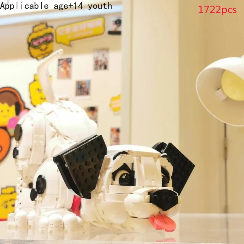 Creative Dog Building Blocks Set - Fun & Educational Toy for Kids