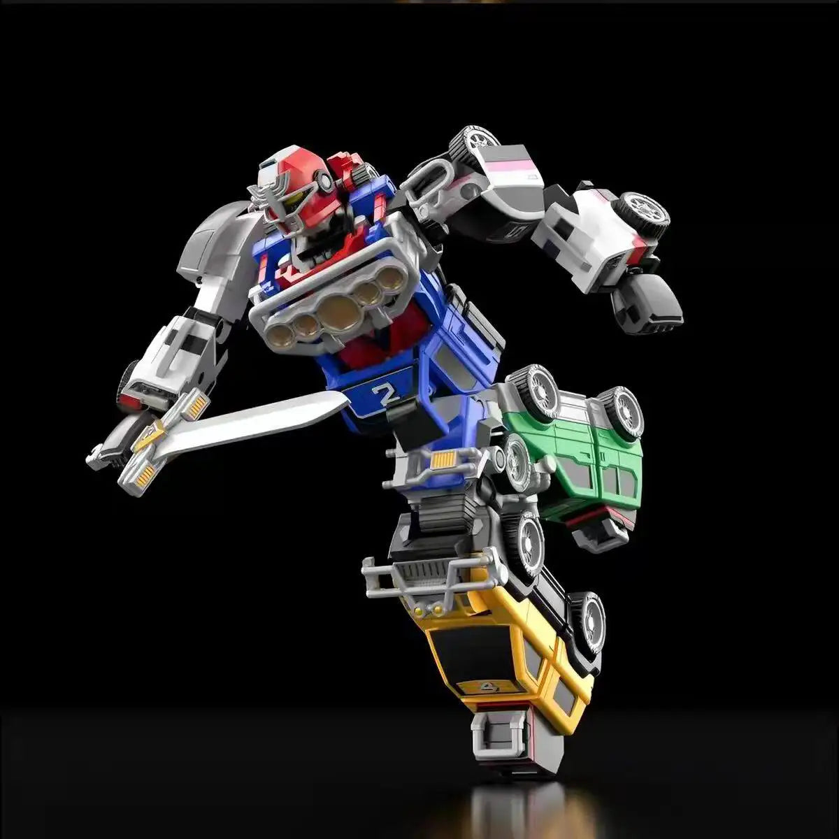 BANDAI SMP RV ROBO Gekisou Sentai Carranger Action Figure Model