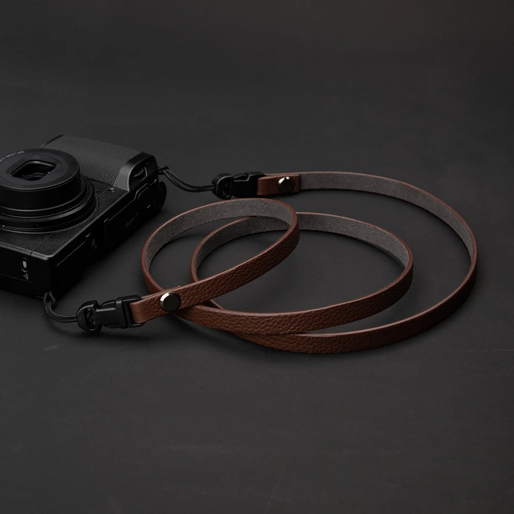 Genuine Leather Camera Strap for DSLR & Mirrorless - Quick Release