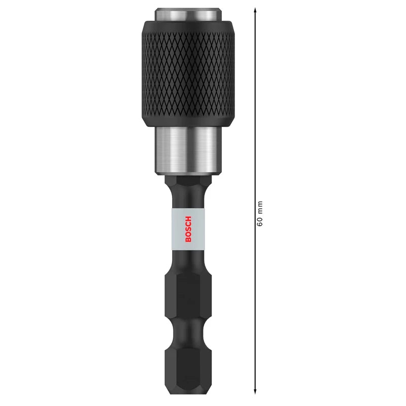 Bosch Quick Change Bit Holder for Impact Screwdrivers – 1/4" Hex Shank