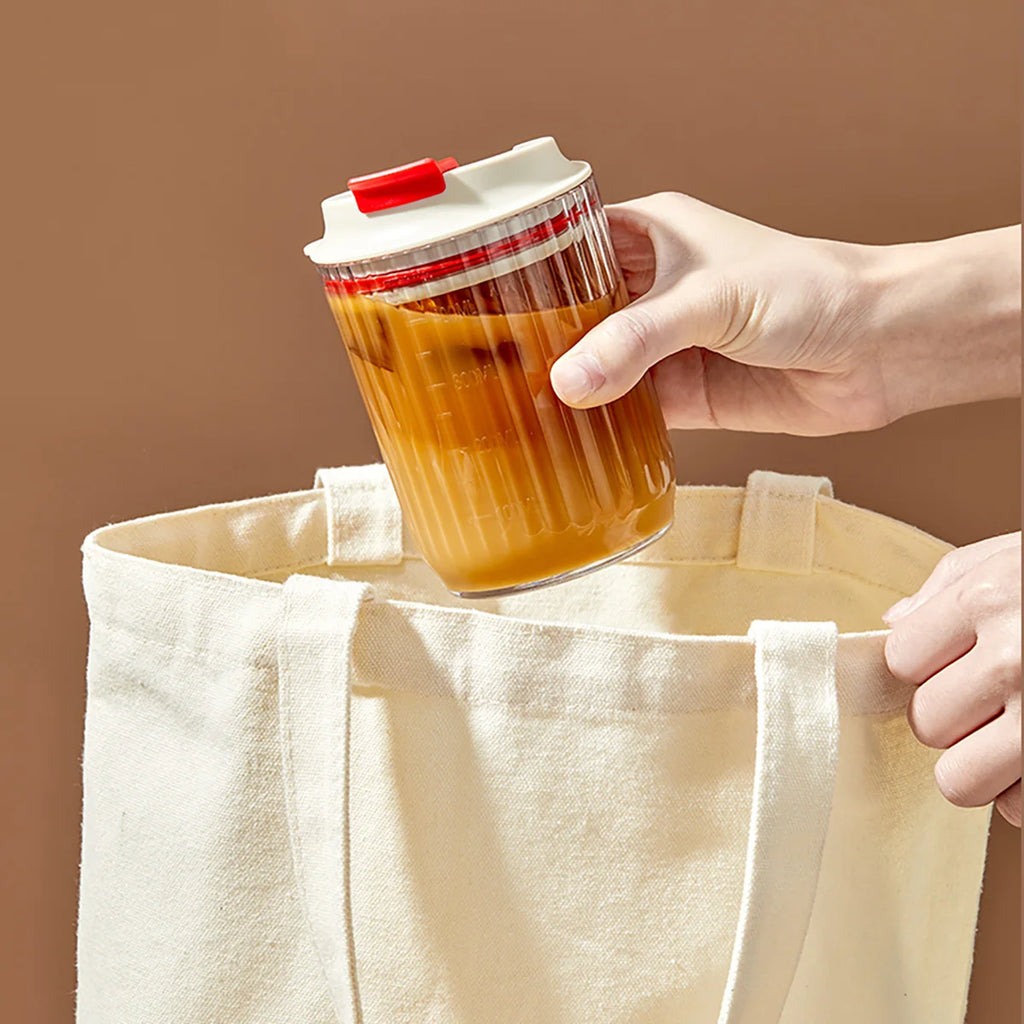 450ml Portable Leak-Proof Coffee Cup – Heat & Cold Resistant