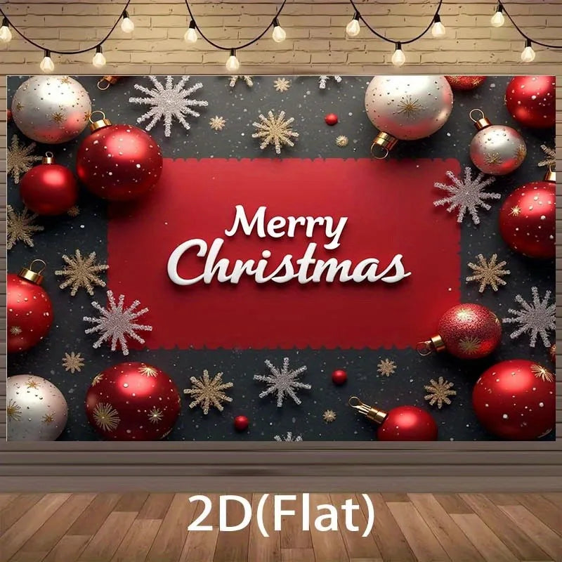 Christmas Wonderland Hanging Cloth - Festive Decor for Every Occasion