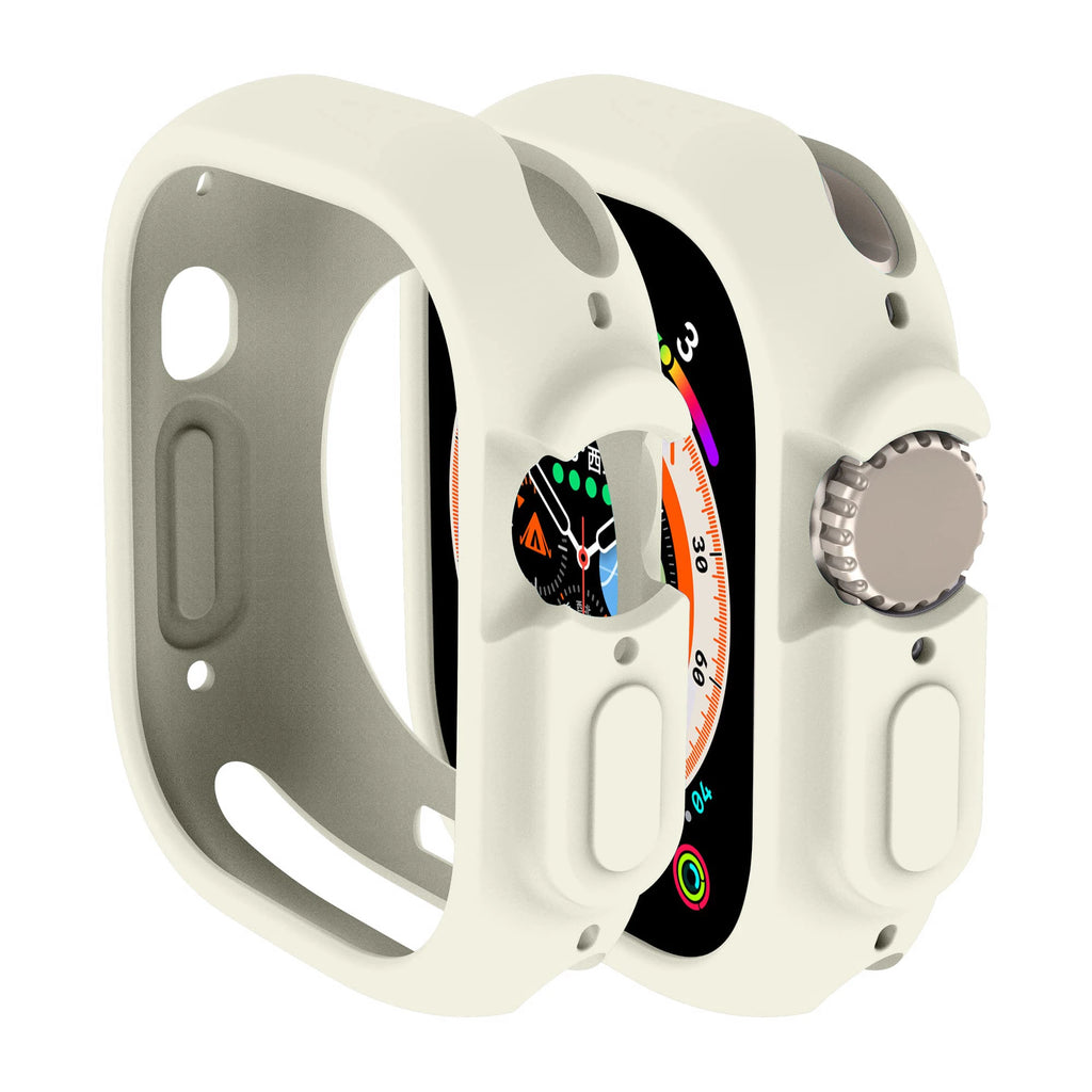 Shockproof Soft Silicone Cover for Apple Watch Ultra 49mm - TPU Bumper