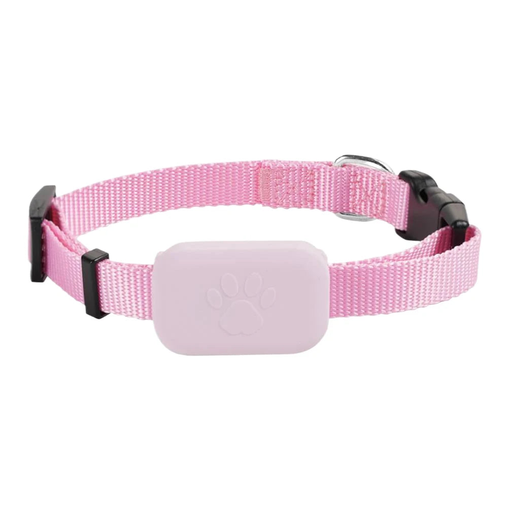MOJOYCE Pet GPS Tracker with Adjustable Collar for Dogs and Cats