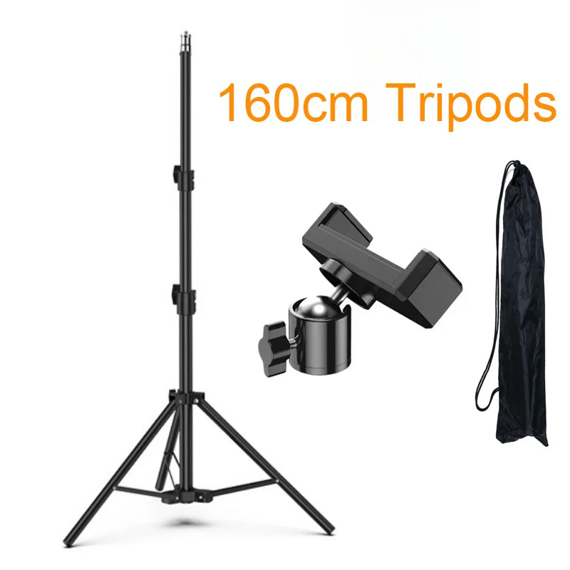 Versatile 160cm Mobile Phone Tripod for Perfect Selfies & Videos