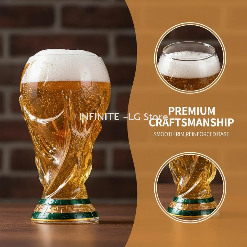 Football Trophy Beer Mug – Unique Design for Fans & Gatherings
