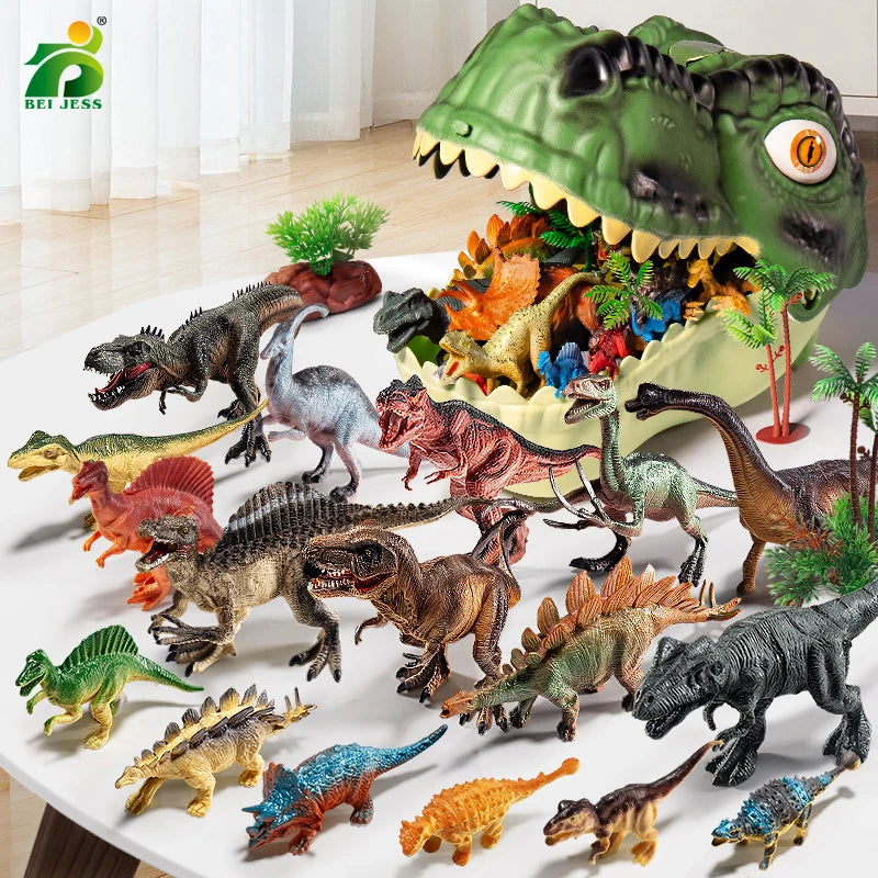 Jurassic Dinosaur Toy Set for Kids - Learn and Play Fun