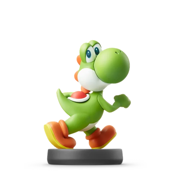 Nintendo Amiibo - Super Smash Bros. Series with Mar, Peach, Yoshi & Bowser Jr.