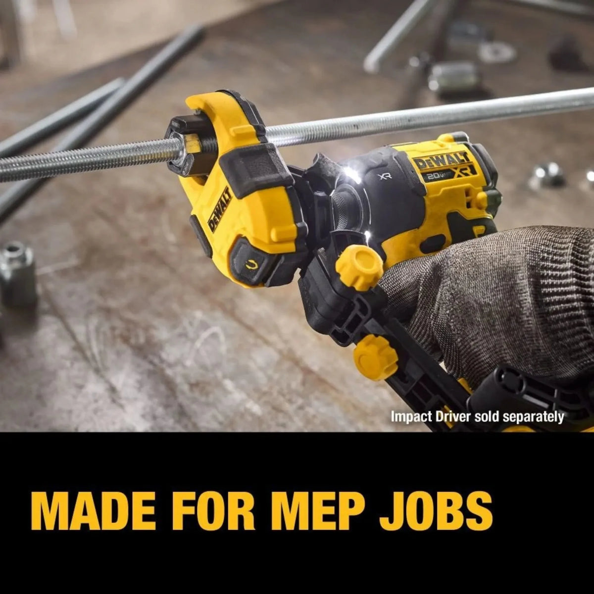 DEWALT IMPACT CONNECT Threaded Rod Nut Runner - Speed & Efficiency