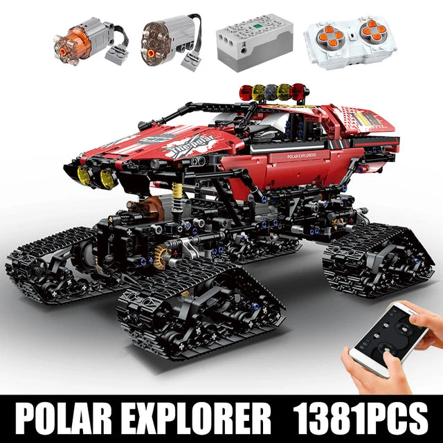 MOULD KING 18010 RC Polar Explorer Model Truck Building Kit